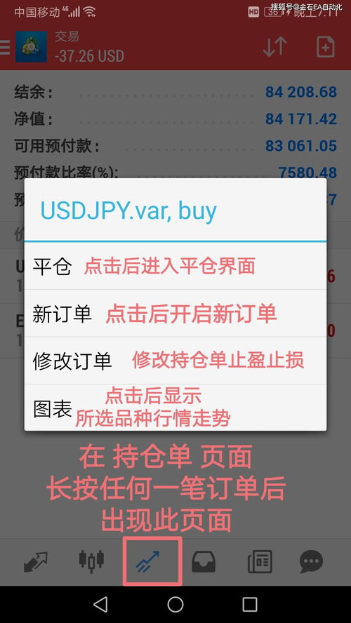 MT4手機軟件（Android版）使用指南與開發(fā)設計解析